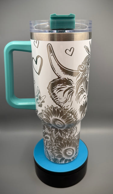 Sunflower Moo-d Tumbler (40 oz)